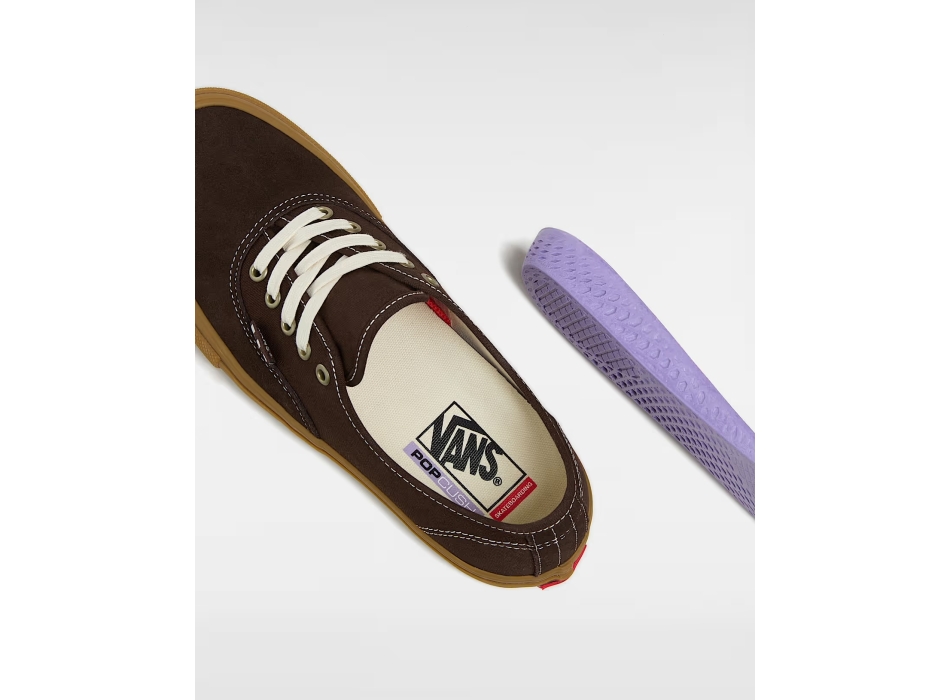VANS SCARPE SKATE AUTHENTIC BROWN