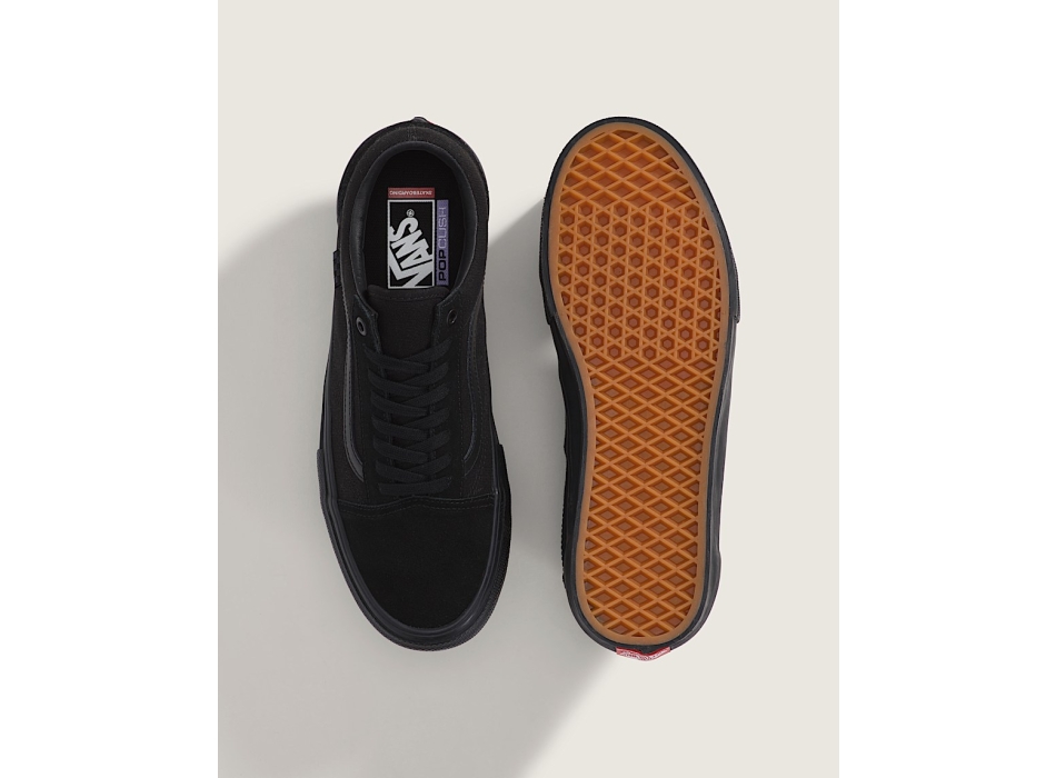 VANS SCARPE SKATE OLD SKOOL OBSIDIAN FERN GREEN