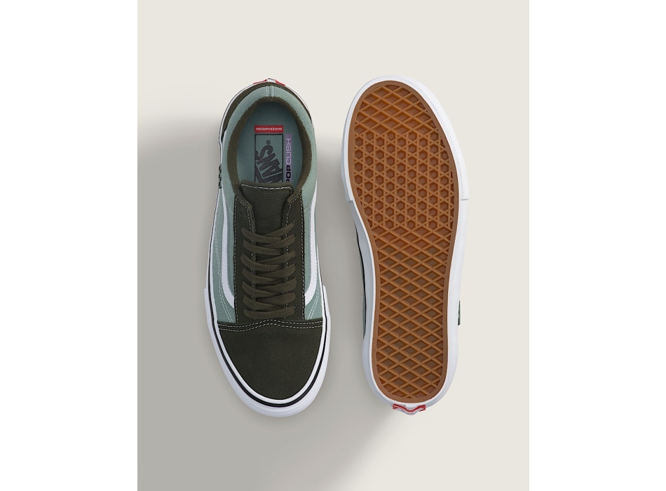 VANS SCARPE SKATE SLIP-ON BLACK/GUM/WHITE