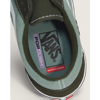 VANS SCARPE SKATE SLIP-ON BLACK/GUM/WHITE