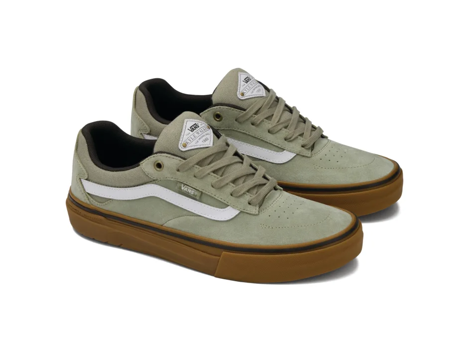 VANS SCARPE SKATE WAFFLECUP WALKER KYLE LIGHT GREEN
