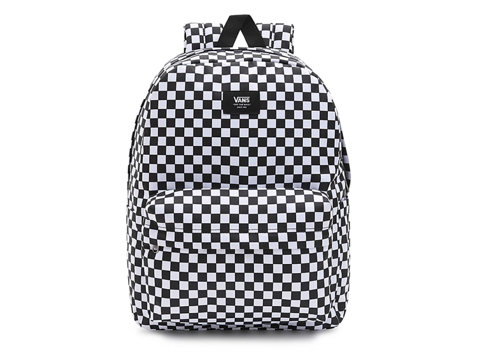 Zaino vans nero con scritta bianca hot sale