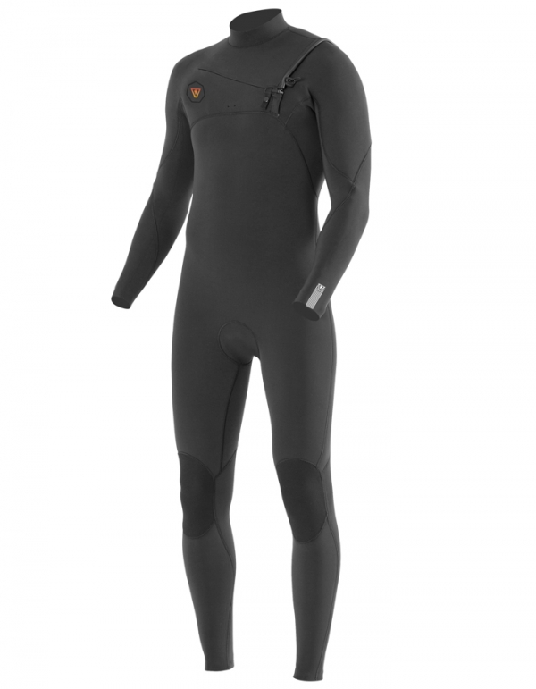 VISSLA 7 SEAS 3/2 MUTA INTERA FRONT ZIP CHARCOAL 2