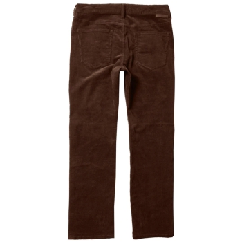 VISSLA BOARDER C CORD 5 PKT PANTALONI DARK EARTH