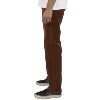 VISSLA BOARDER C CORD 5 PKT PANTALONI DARK EARTH