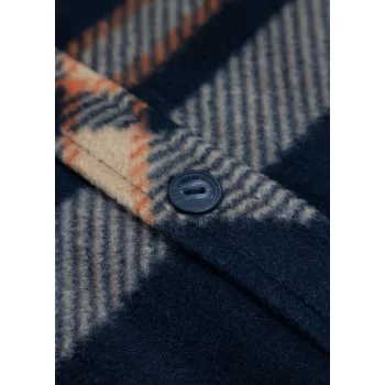 VISSLA CAMICIA ECO-ZY POLAR FLANNEL BLACK