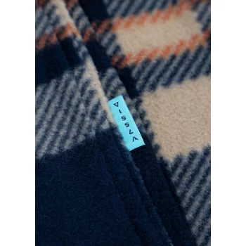 VISSLA CAMICIA ECO-ZY POLAR FLANNEL BLACK