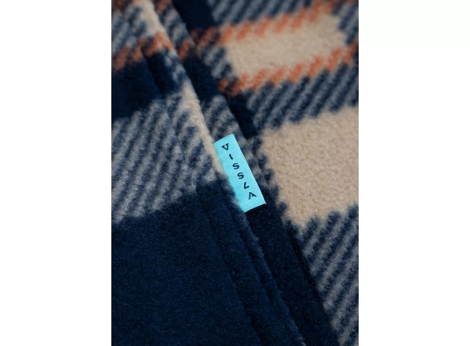 VISSLA CAMICIA ECO-ZY POLAR FLANNEL BLACK