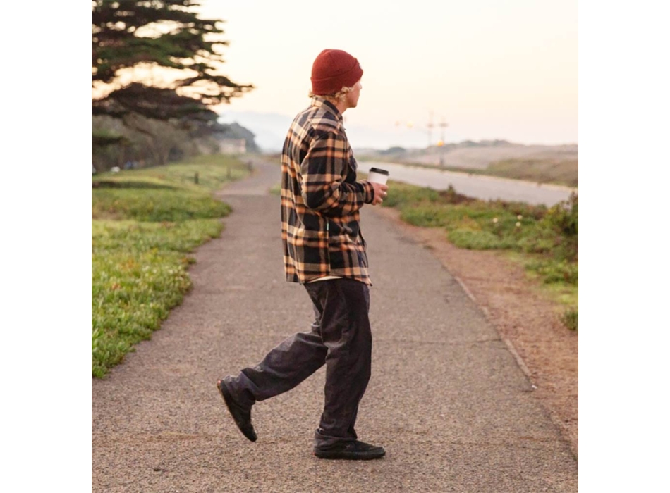 VISSLA CAMICIA ECO-ZY POLAR FLANNEL BLACK