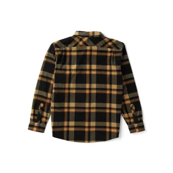 VISSLA CAMICIA ECO-ZY POLAR FLANNEL BLACK