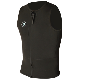 VISSLA CORPETTO FRONT ZIP VEST 2MM BLACK