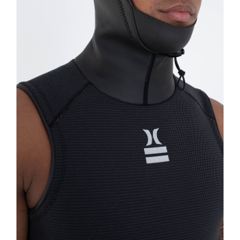 VISSLA CORPETTO FRONT ZIP VEST 2MM STEALTH