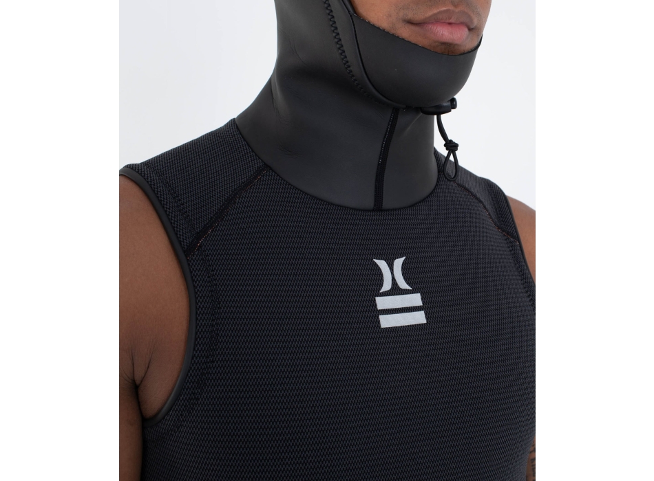 VISSLA CORPETTO FRONT ZIP VEST 2MM STEALTH