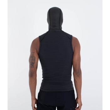 VISSLA CORPETTO FRONT ZIP VEST 2MM STEALTH