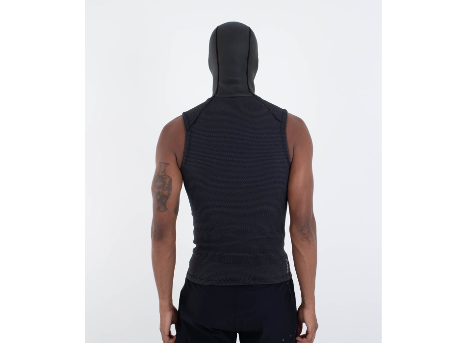 VISSLA CORPETTO FRONT ZIP VEST 2MM STEALTH