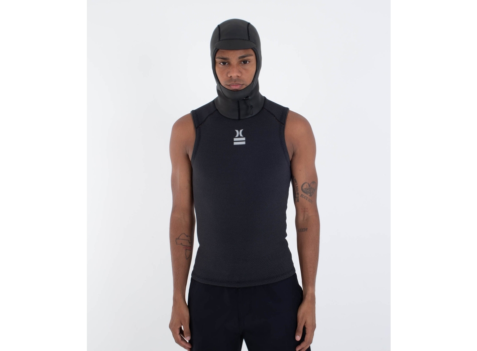 VISSLA CORPETTO FRONT ZIP VEST 2MM STEALTH