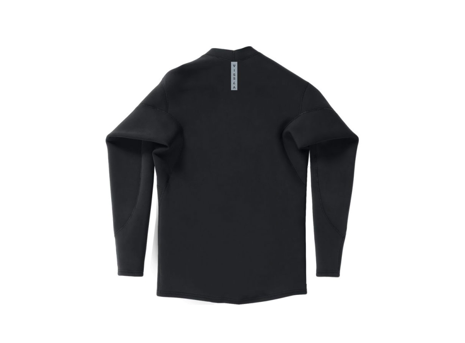 VISSLA CORPETTO REVERSIBILE PERFORMANCE JACKET LS 1MM BLACK