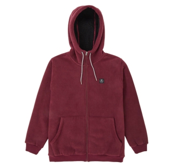 VISSLA ECO-ZY FELPA CON CAPPUCCIO IN SHERPA PORT