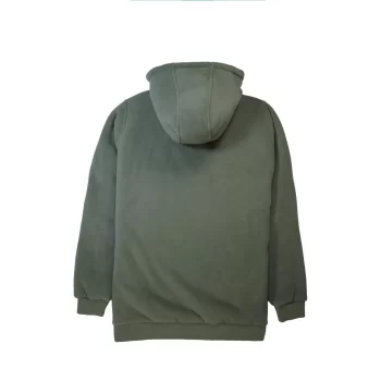 VISSLA ECO-ZY FELPA CON CAPPUCCIO IN SHERPA VINTAGE GREEN