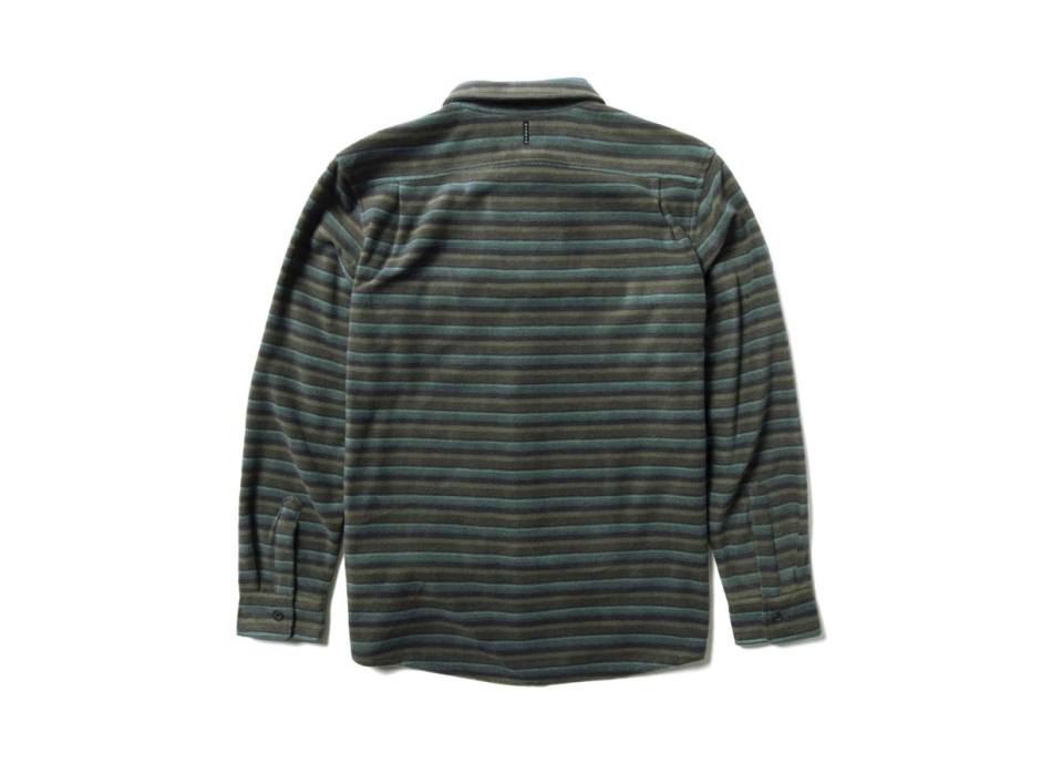 VISSLA ECO-ZY POLAR FLANNEL CAMICIA FLANELLA PHANTOM
