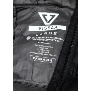 VISSLA PACIFIC PACKABLE ECO JACKET PIUMINO