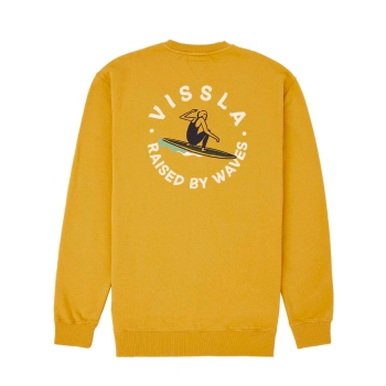 VISSLA SURF & CHILL FELPA GIROCOLLO