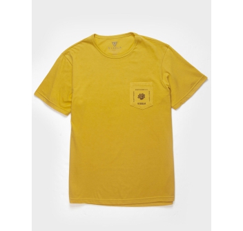 VISSLA T-SHIRT TULUM ORGANIC POCKET TEE ALE