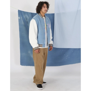 VOLCOM BILLOW TAPERED CORDUROY PANTALONI IN VELLUTO KHAKI