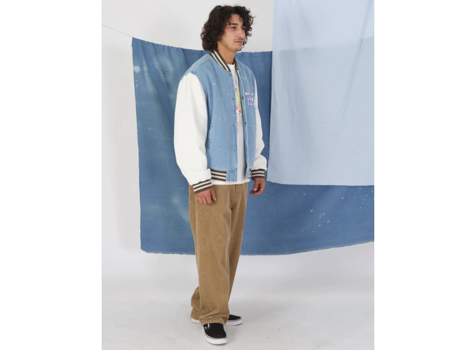 VOLCOM BILLOW TAPERED CORDUROY PANTALONI IN VELLUTO KHAKI