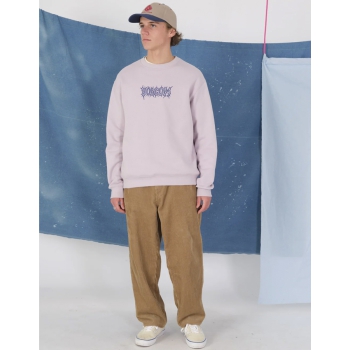 VOLCOM BILLOW TAPERED CORDUROY PANTALONI IN VELLUTO KHAKI