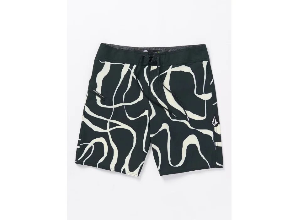 VOLCOM BLIND LINES BOARDSHORT 19" BLACK