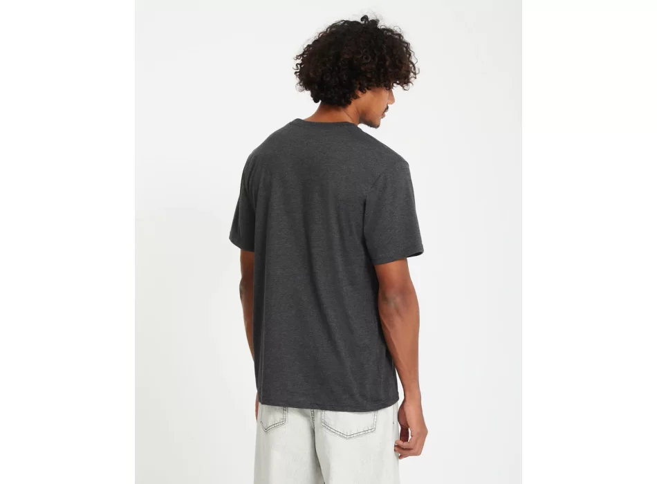 VOLCOM CIRCLE BLANKS T-SHIRT HEATHER GREY