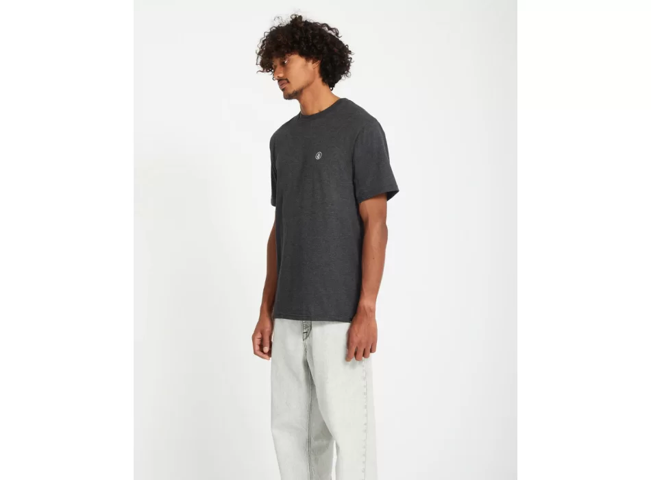 VOLCOM CIRCLE BLANKS T-SHIRT HEATHER GREY