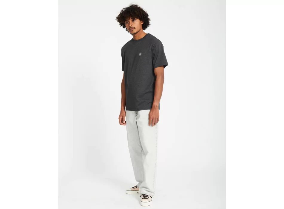 VOLCOM CIRCLE BLANKS T-SHIRT HEATHER GREY