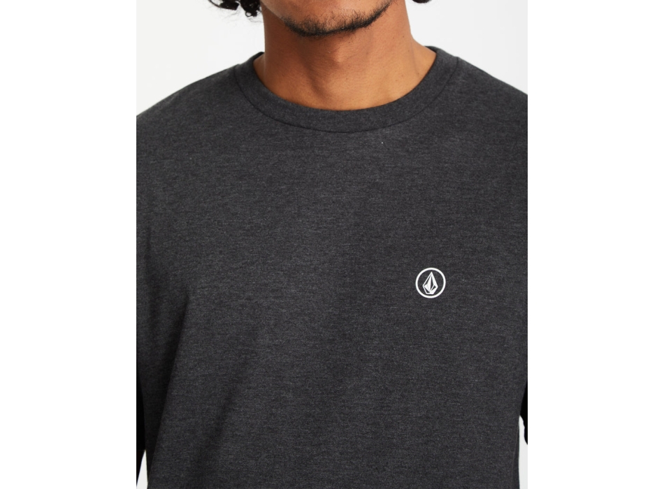 VOLCOM CIRCLE BLANKS T-SHIRT HEATHER GREY