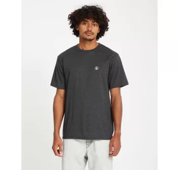 VOLCOM CIRCLE BLANKS T-SHIRT HEATHER GREY