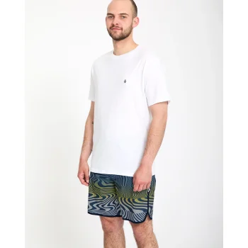 VOLCOM ENCOUNTER SCALLOP MOD BOARDSHORT 19" BLUEBERRY