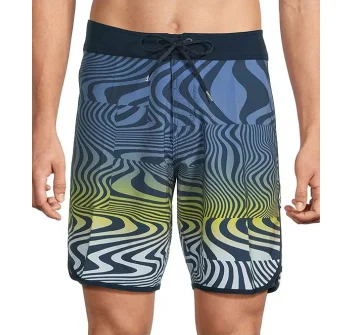VOLCOM ENCOUNTER SCALLOP MOD BOARDSHORT 19" BLUEBERRY