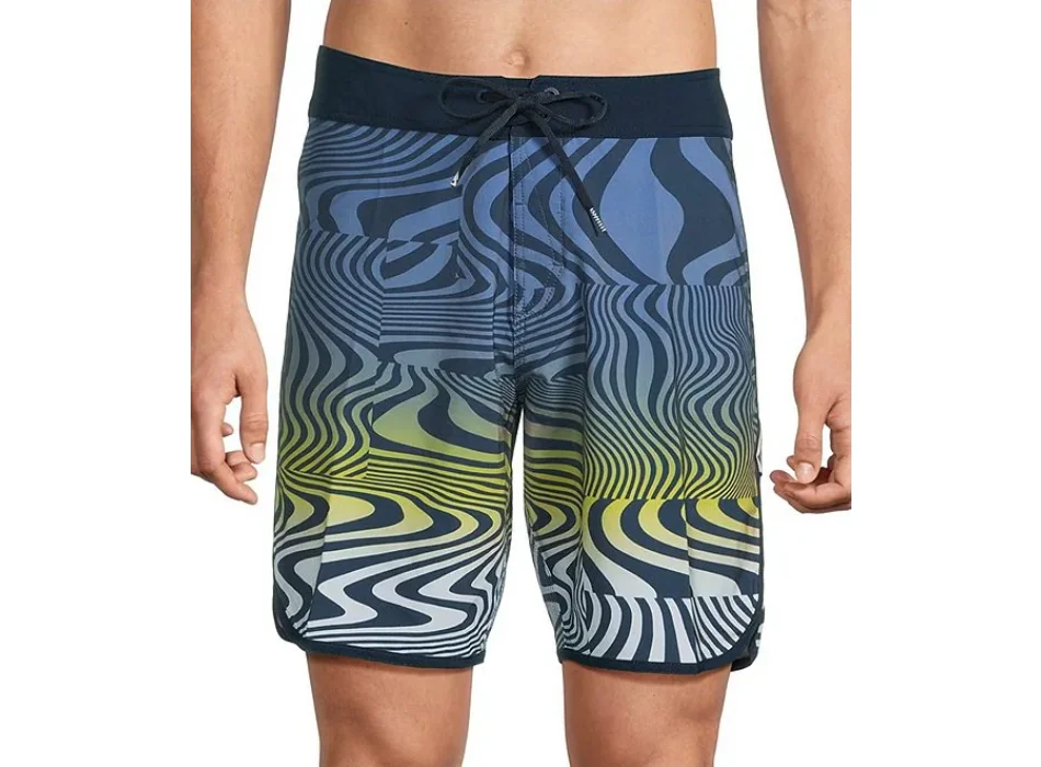 VOLCOM ENCOUNTER SCALLOP MOD BOARDSHORT 19" BLUEBERRY