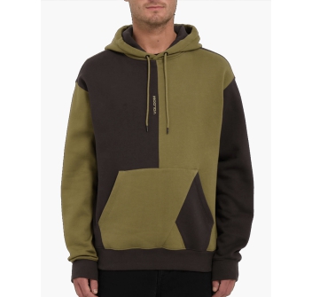 VOLCOM FELPA HALFSTONE CON CAPPUCCIO