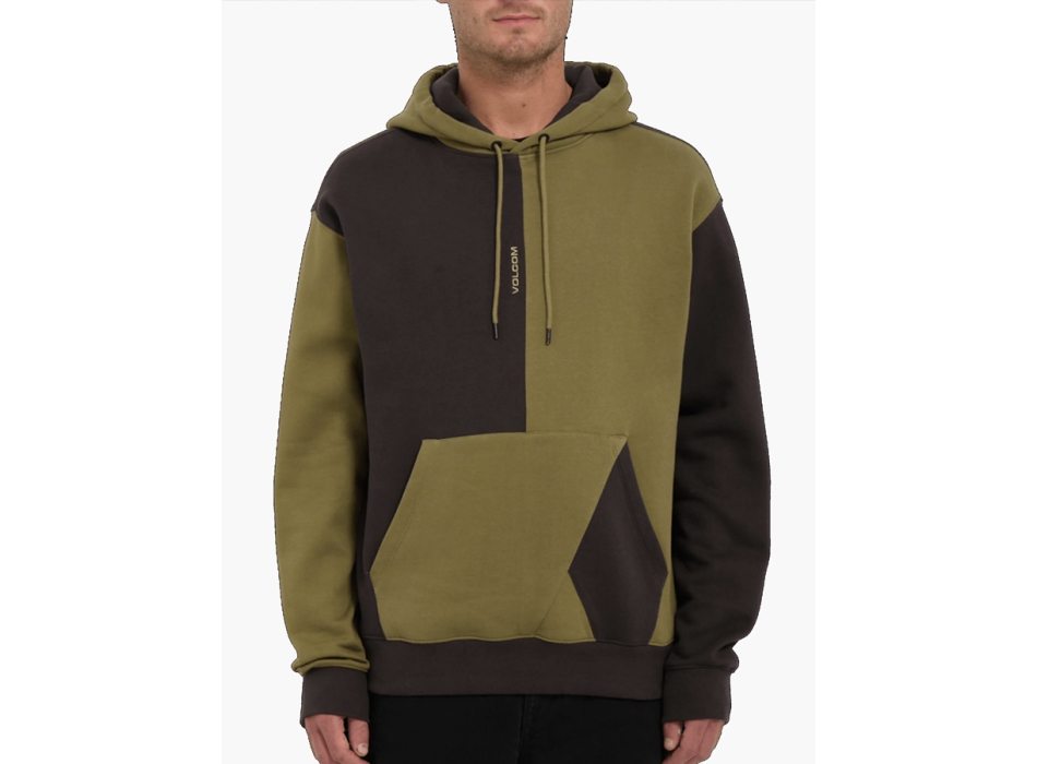 VOLCOM FELPA HALFSTONE CON CAPPUCCIO