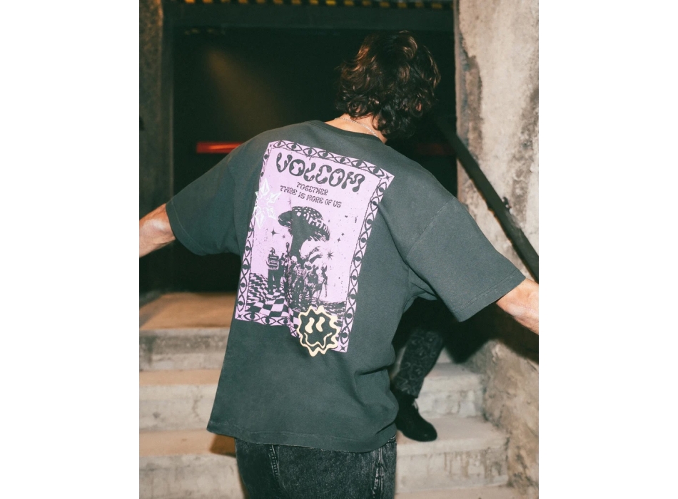 VOLCOM FILIP RYGALSKI T-SHIRT STEALTH