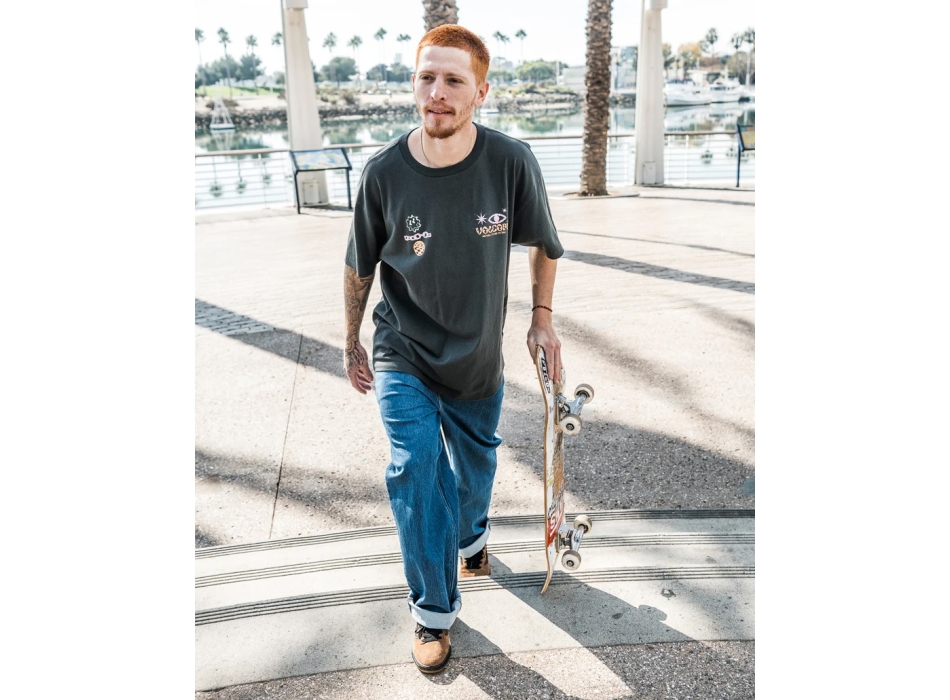 VOLCOM FILIP RYGALSKI T-SHIRT STEALTH