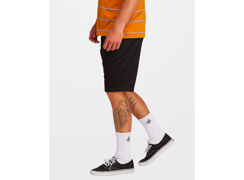 VOLCOM FRICKIN MODERN STRETCH 21" WALKSHORT BLACK