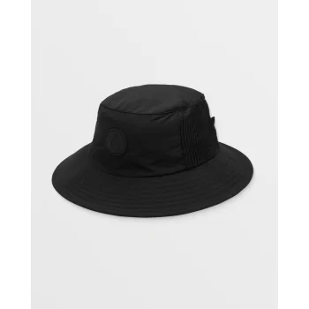 VOLCOM HOOKED ON SURF HAT CAPPELLO PESCATORE BLACK