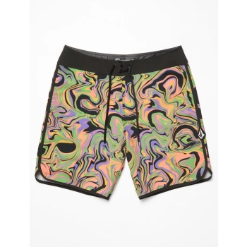 VOLCOM INFUSE SCALLOP MOD BOARDSHORT 19" STEEL PURPLE