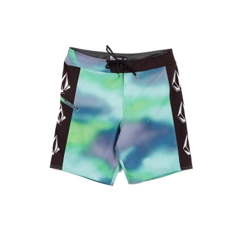 VOLCOM LIDO ICONIC MOD BOARDSHORT 19" ELECTRIC GREEN
