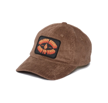 VOLCOM MECHANIC CAPPELLO IN VELLUTO DUSTY BROWN