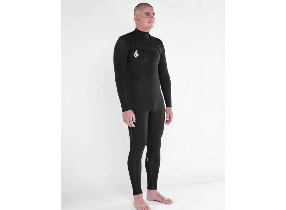 VOLCOM MUTA MODULATOR 4/3 CHEST ZIP BLACK