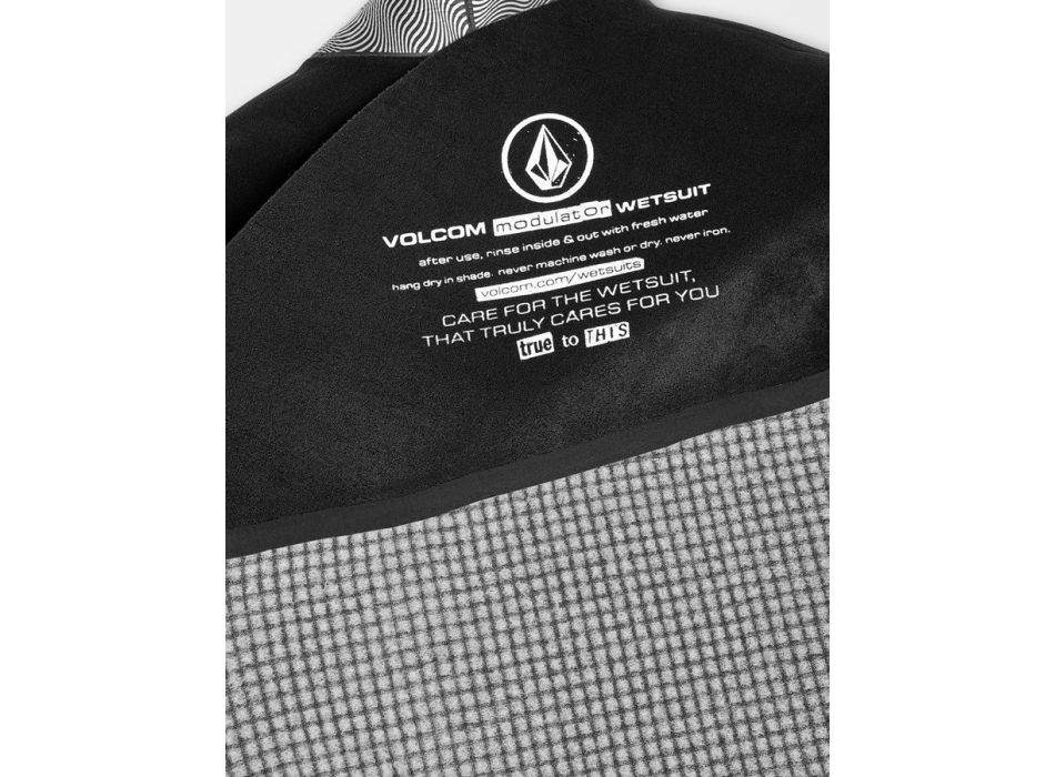 VOLCOM MUTA MODULATOR 4/3 CHEST ZIP BLACK